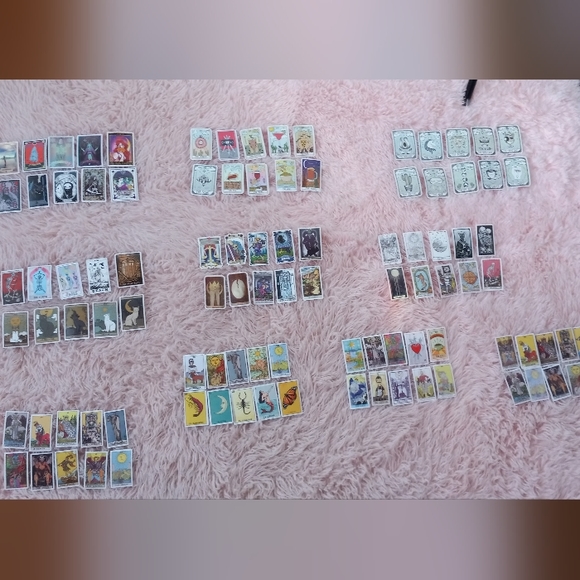 😵Witchy & artfully odd Tarot card sticker pack of 10! - Picture 3 of 8